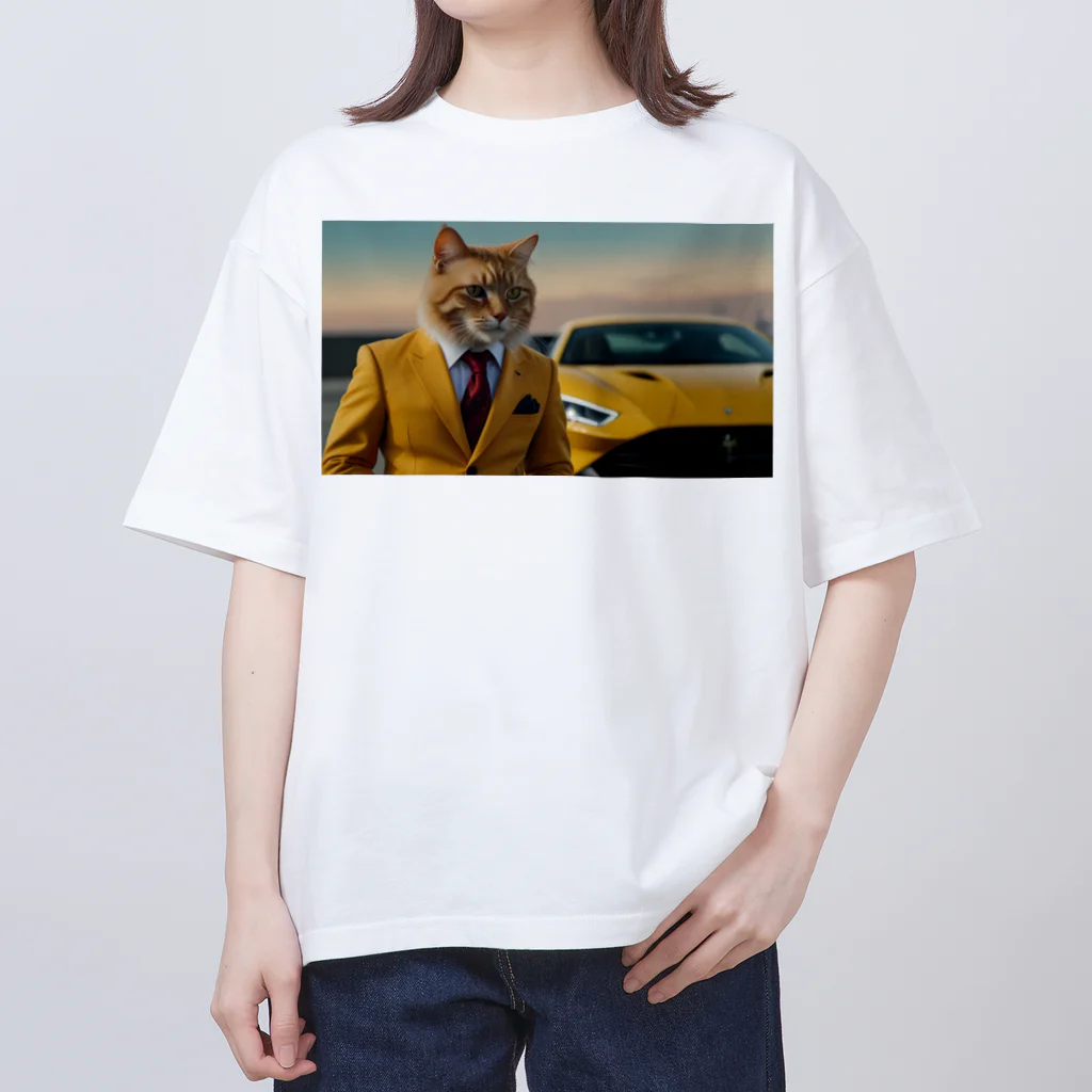 ADOの大富豪の猫 オーバーサイズTシャツ