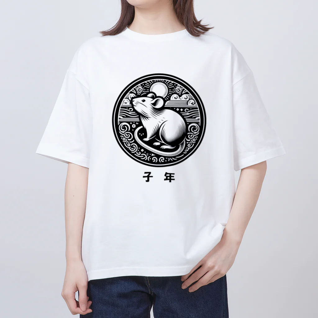 keystoneの子年 オーバーサイズTシャツ