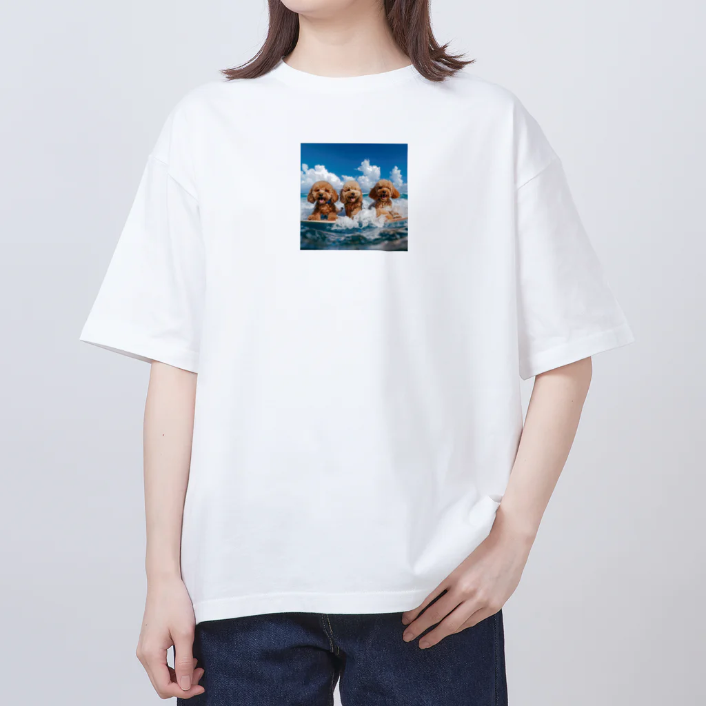 puffy licoのノッテケトイプー Oversized T-Shirt