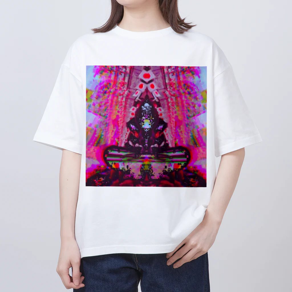 egg Artworks & the cocaine's pixのJaponica Oversized T-Shirt