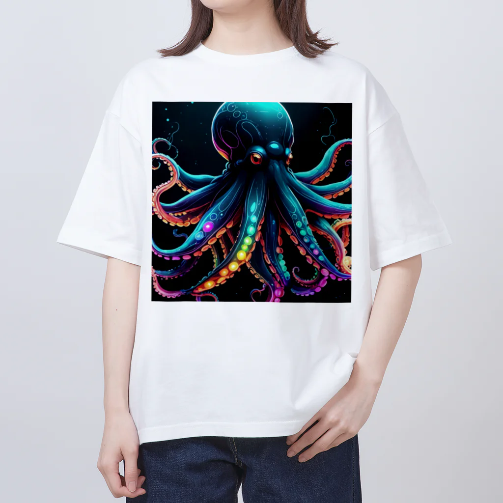 Deep_Seaのオクトパス オーバーサイズTシャツ