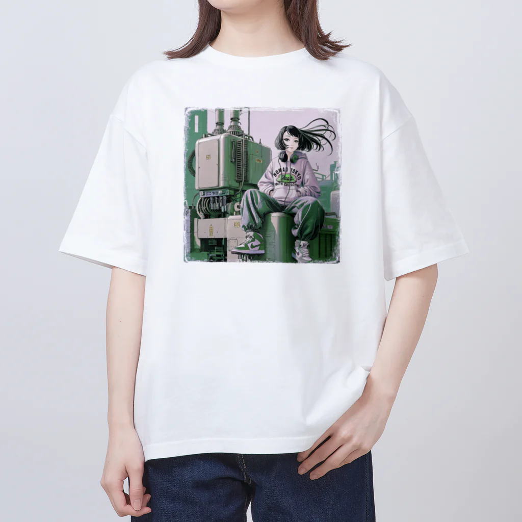 NOMAD TOKYO YOUTH COLLECTIVEのサイバーパンク #1 Oversized T-Shirt