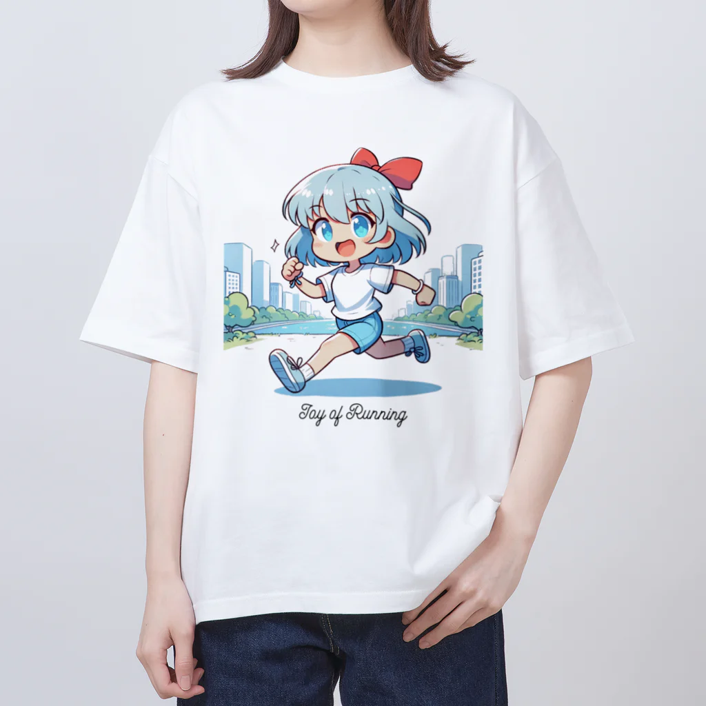 チェリモヤのゆるラン女子 02 Oversized T-Shirt