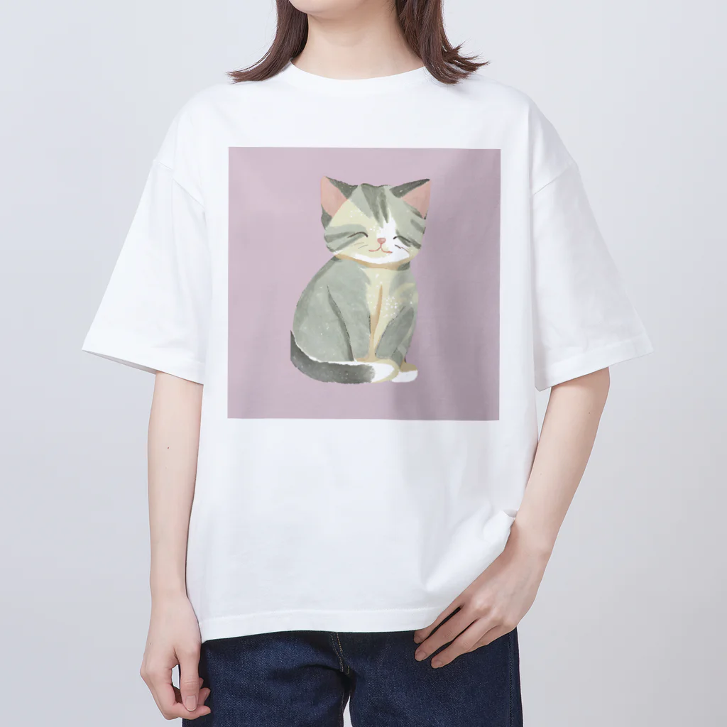 kakuzatoの子猫のこめちゃん オーバーサイズTシャツ