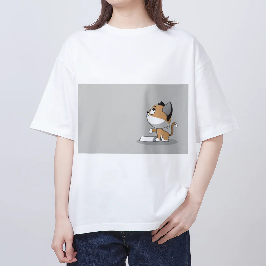 8kn356231の猫 Oversized T-Shirt