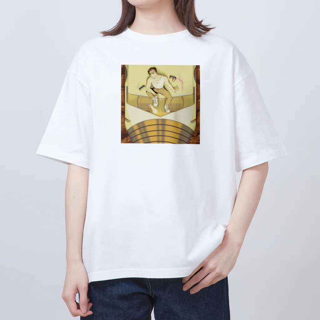 一兎風タウのハデス　ジャケットデザイン Oversized T-Shirt