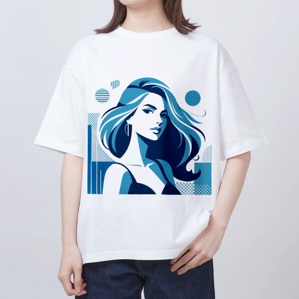 Original StyleのBlue Freedom オーバーサイズTシャツ