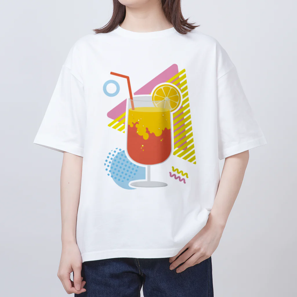 ネコノメのたからものばこのトロピカルカクテル Oversized T-Shirt