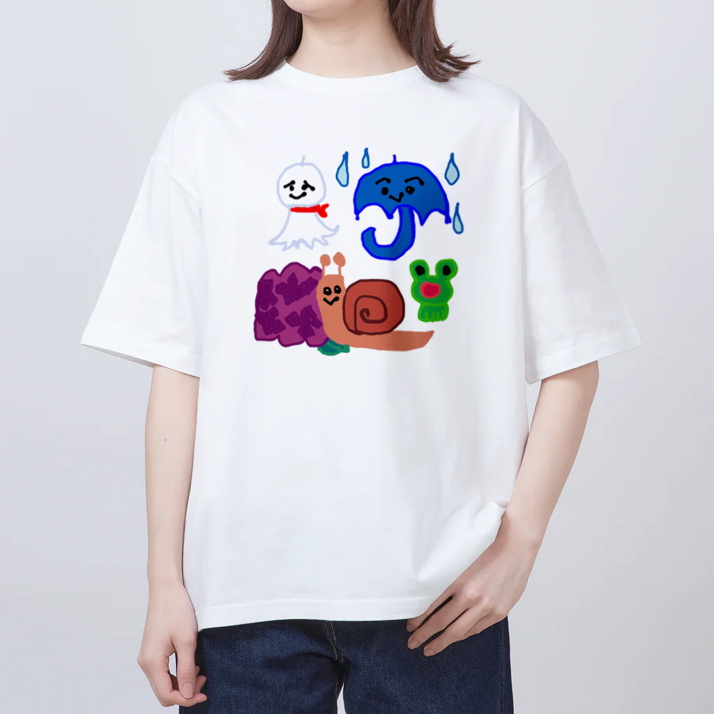 noiSutoaの雨の日 オーバーサイズTシャツ