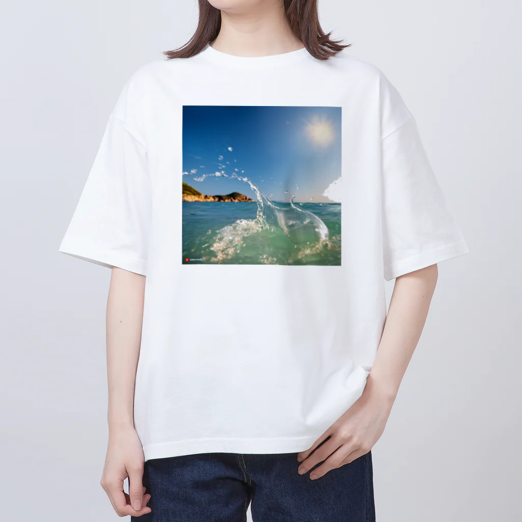 zakki-Rの暑い日本の夏 オーバーサイズTシャツ