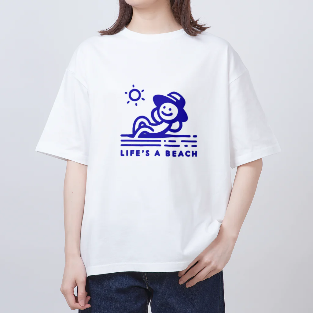 MelonpalanのびーちManのグッズ オーバーサイズTシャツ