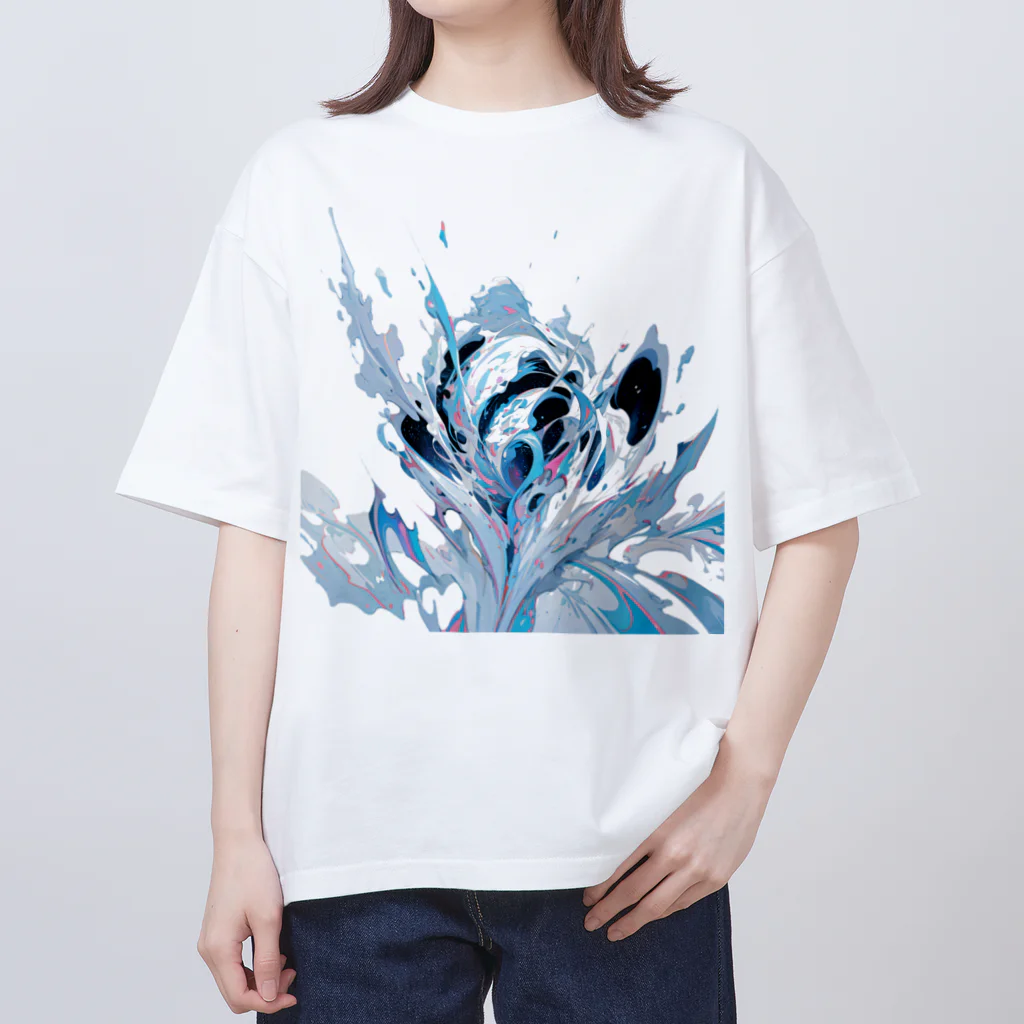 レオレオレオのレオの抽象画アート Oversized T-Shirt