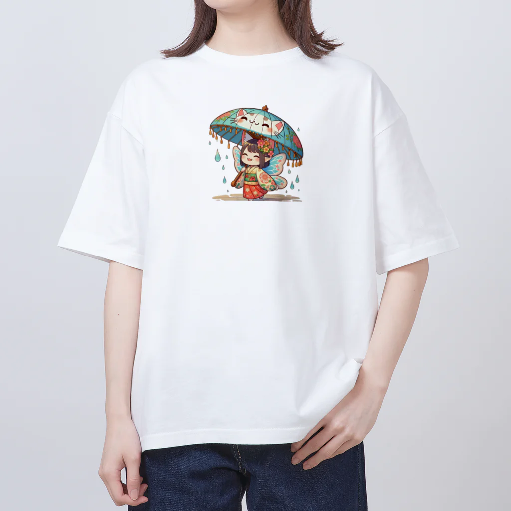 bona fideの開運招き猫　みこ Oversized T-Shirt