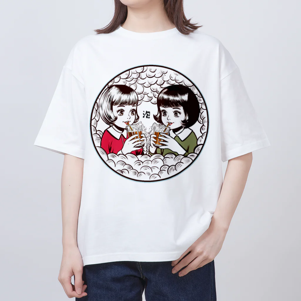 UNchan(あんちゃん)    ★unlimited★のブクブクシスターズの泡泡祭り オーバーサイズTシャツ