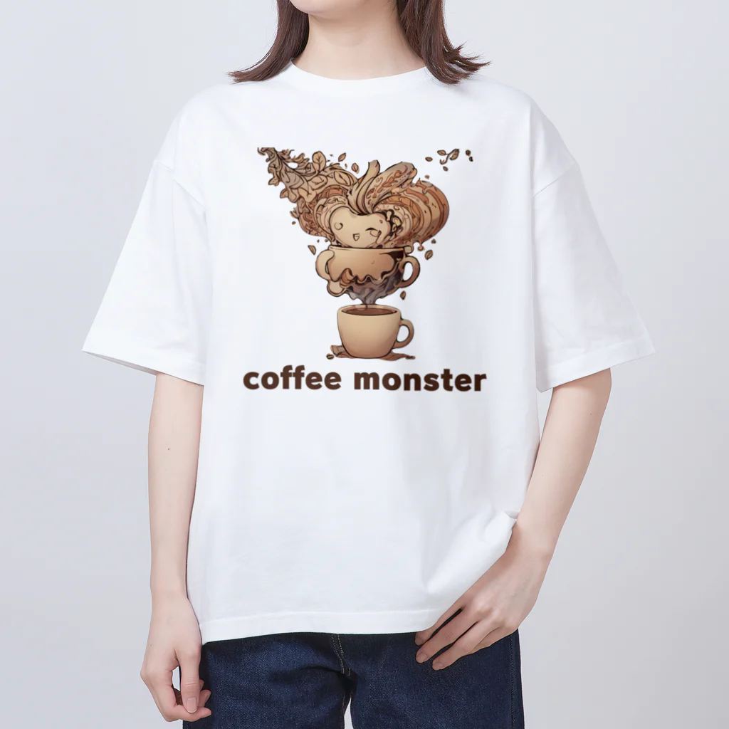 leisurely_lifeのcoffee monster Bourbon オーバーサイズTシャツ