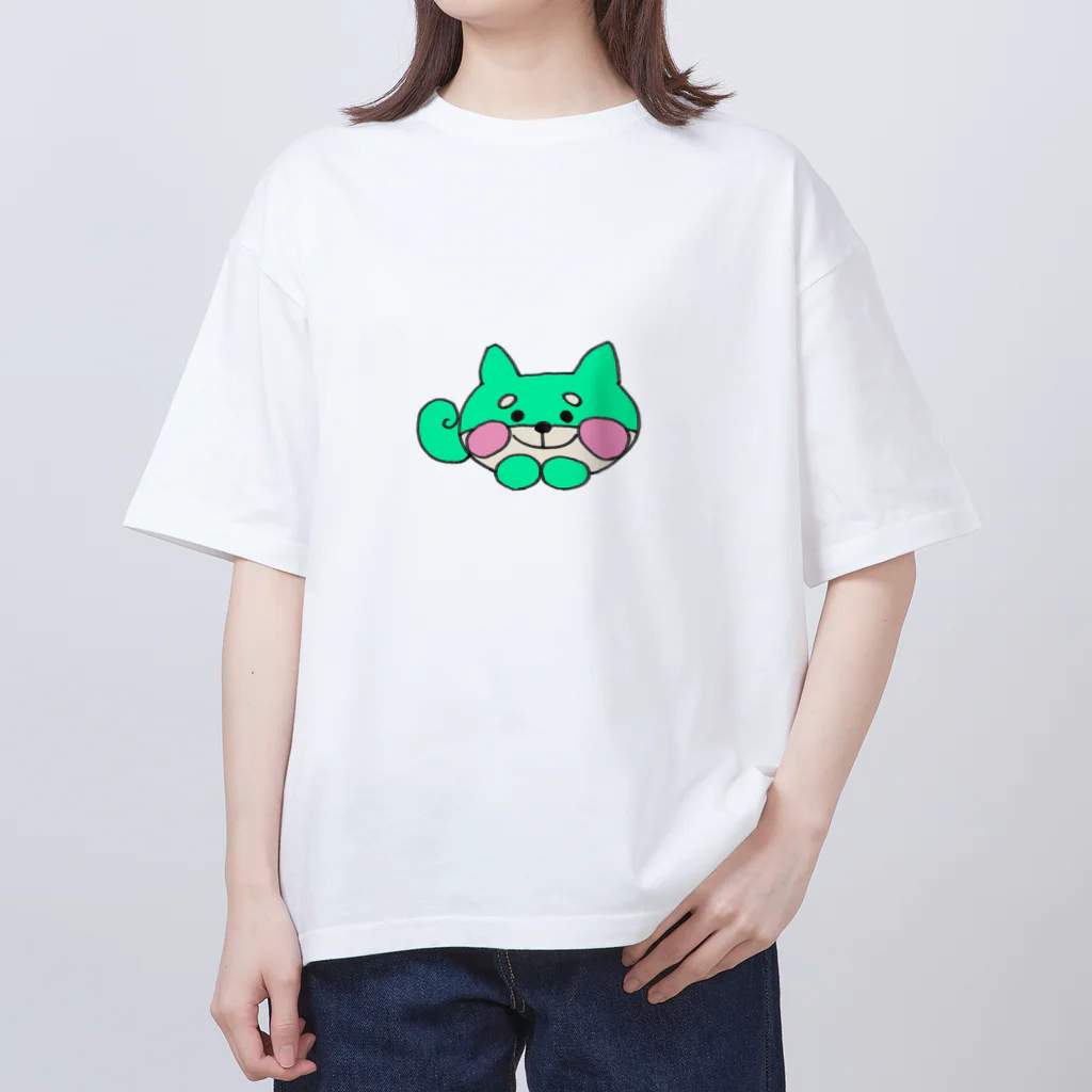 Pinaのおえかきやさんのしばいぬさんカラーズ Oversized T-Shirt