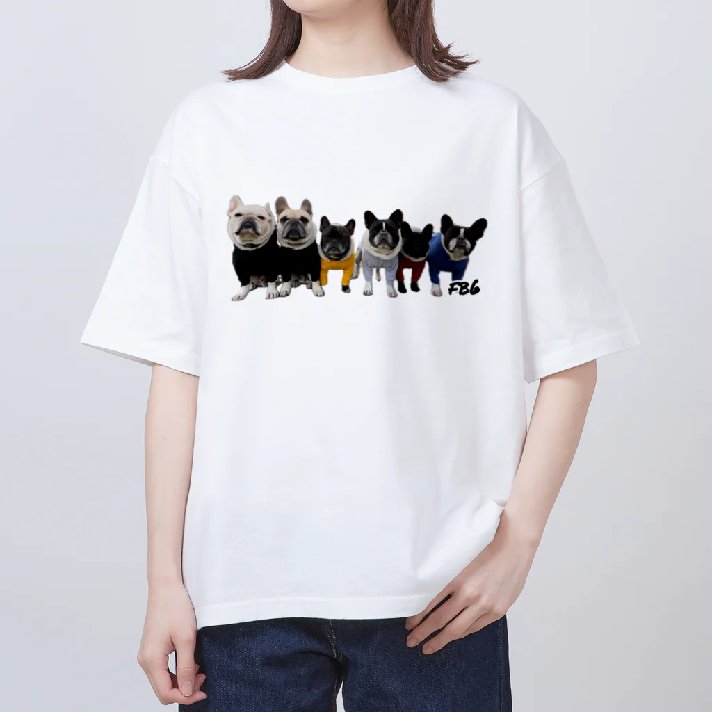 フレブル6兄弟オリジナルグッズのフレブル6兄弟全員集合グッズ Oversized T-Shirt