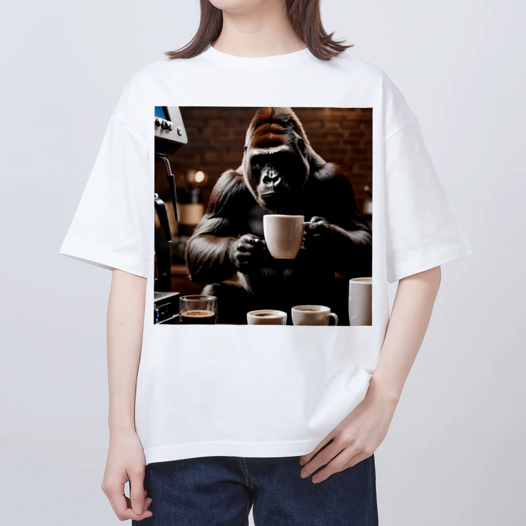 WildRiceのカフェゴリラ Oversized T-Shirt