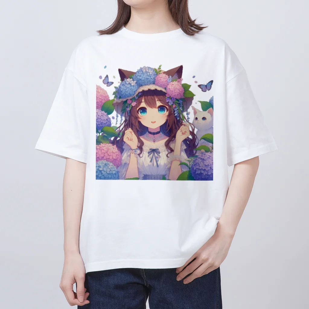 yos-1292583のねこニコばん オーバーサイズTシャツ