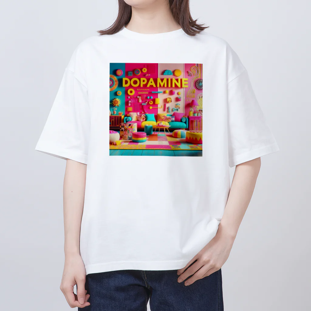 nuuartのドーパミンデコールの色彩美学 Oversized T-Shirt