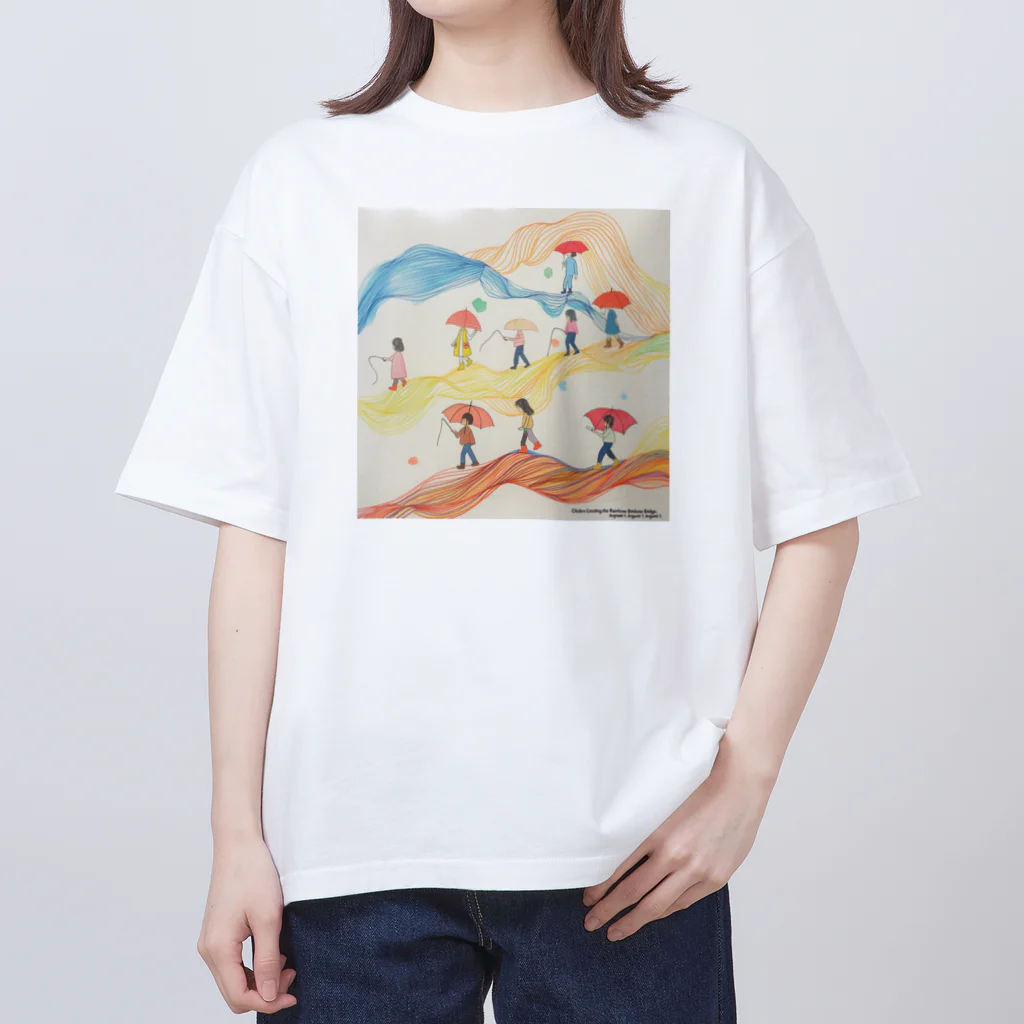 NT57(no title 57)の虹の架け橋 Oversized T-Shirt