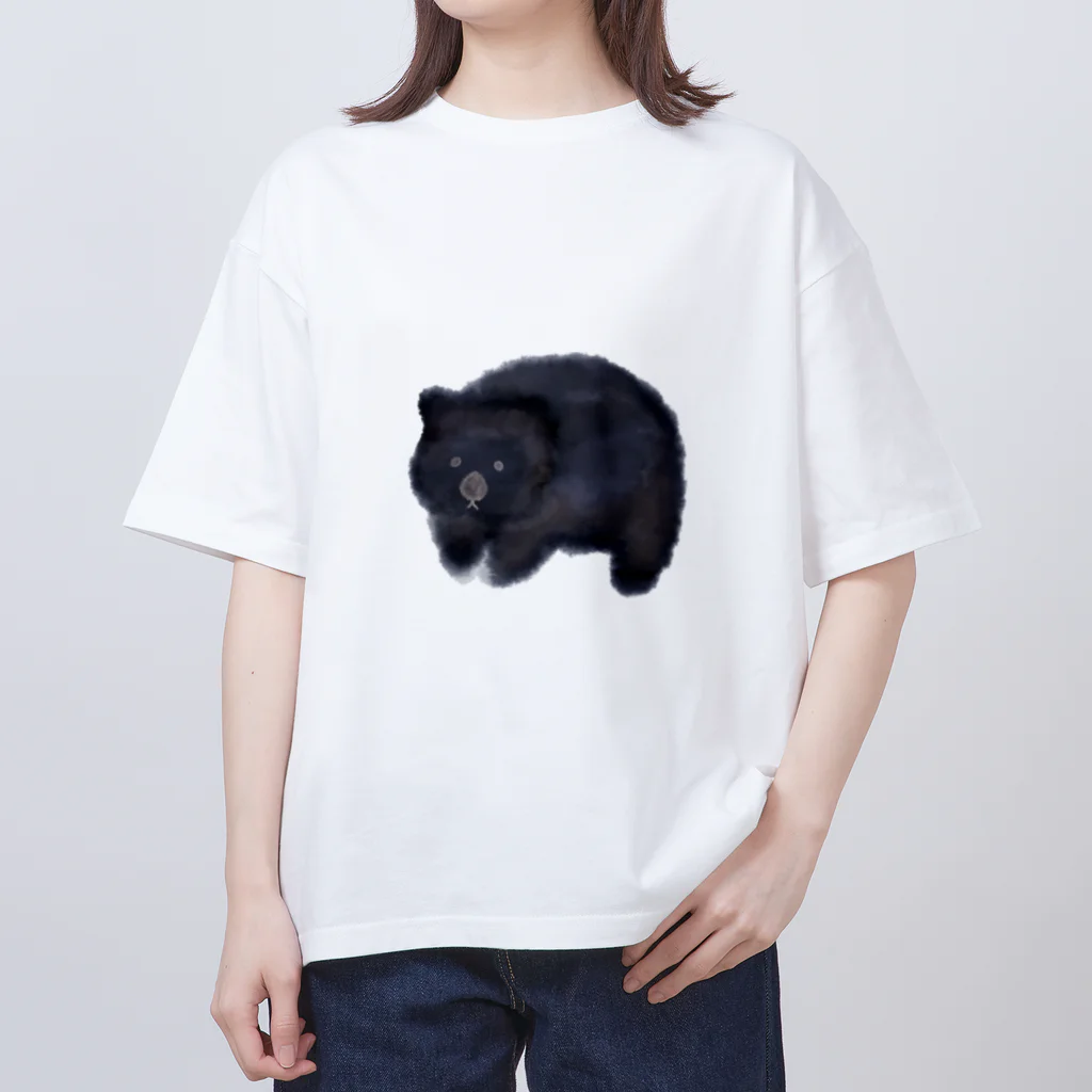 ゆきの絵です。のウォンバット Oversized T-Shirt