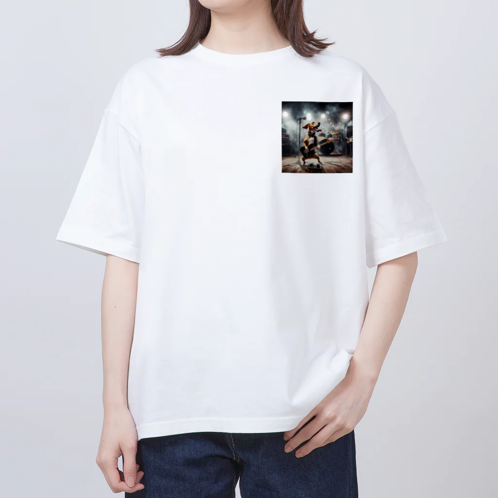 ちゅぴちゅぴのドックンロール！！ Oversized T-Shirt