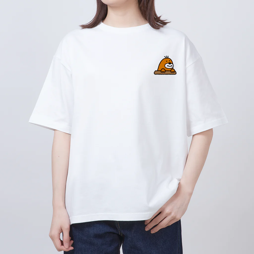 鳥取マガジンのとりもぐくん オーバーサイズTシャツ