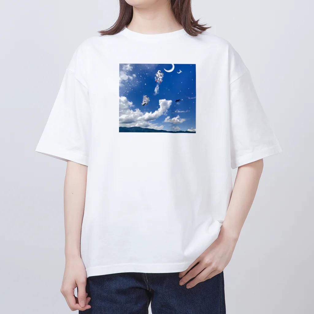 k_cloudart official shopのKUMO PLANET オーバーサイズTシャツ