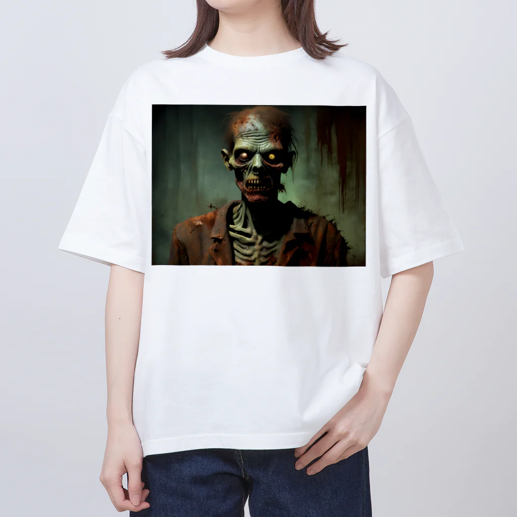 ジャパネットケフィアのリビングデッド 男 Oversized T-Shirt