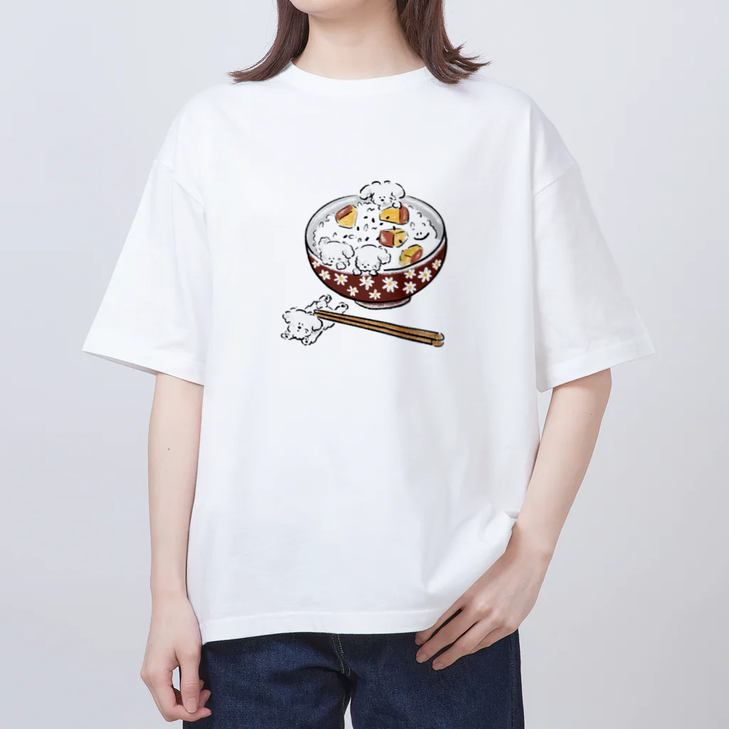 おかかのマルチーズまみれのさつまいもご飯 Oversized T-Shirt