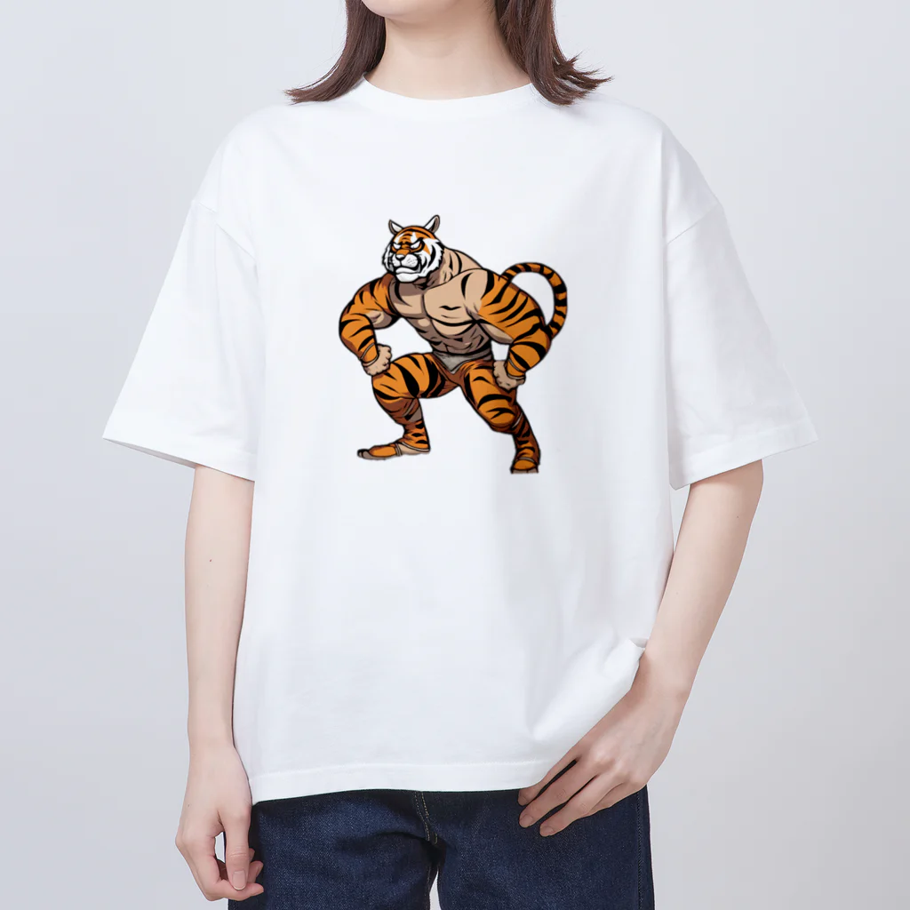 Stellar Companyのタイガーマスクド・タイガー オーバーサイズTシャツ