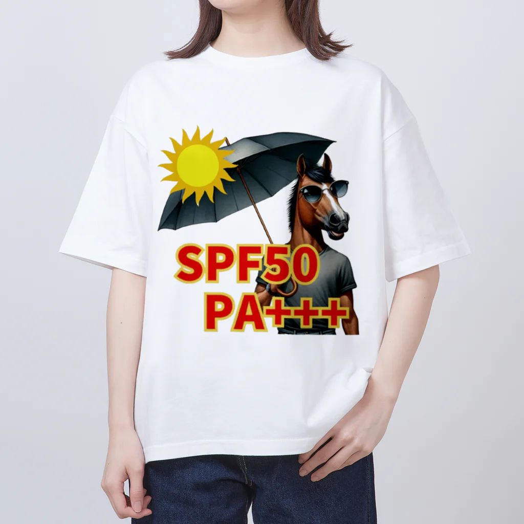 seeeeeのSPF50/PA+++ オーバーサイズTシャツ