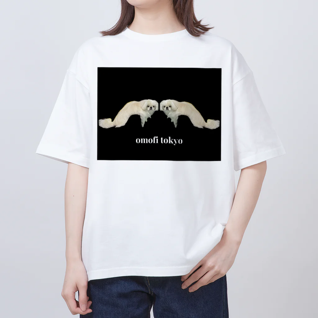 omofi tokyo by adikoのomofi tokyo おもちロゴ オーバーサイズTシャツ