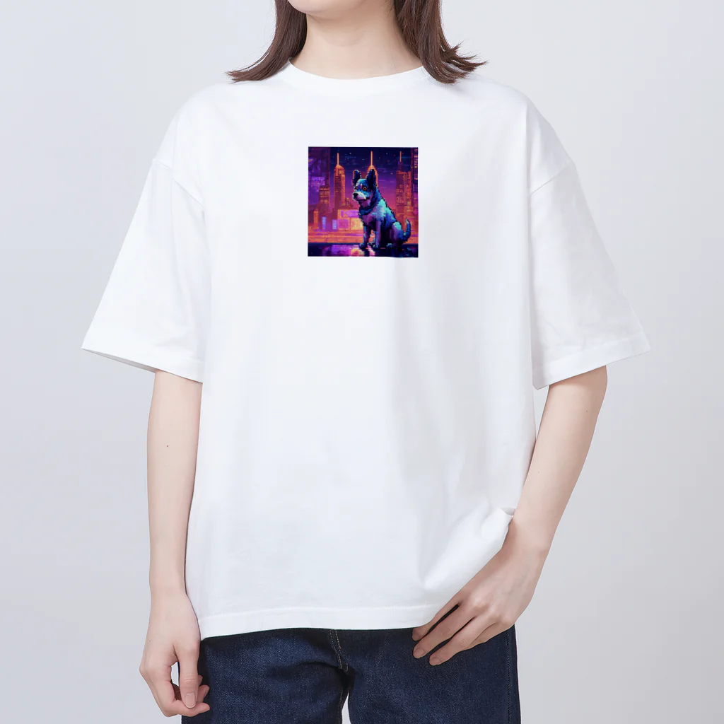 jiggyのnight dog オーバーサイズTシャツ