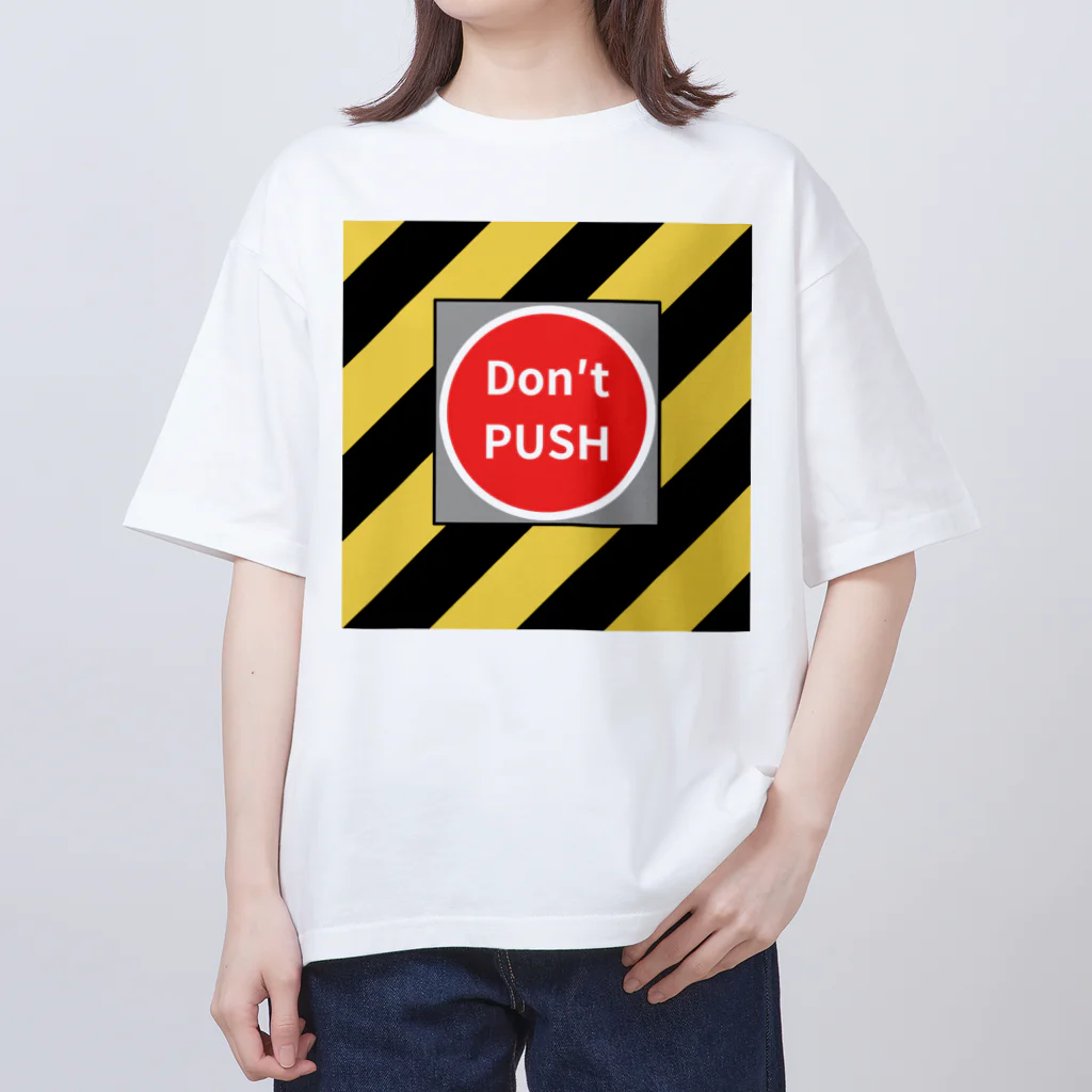 ROUTE☆ONEのDon't PUSH Oversized T-Shirt