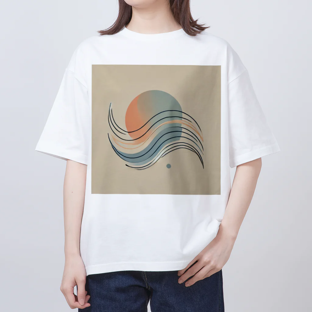 Goyaの風の流れ オーバーサイズTシャツ