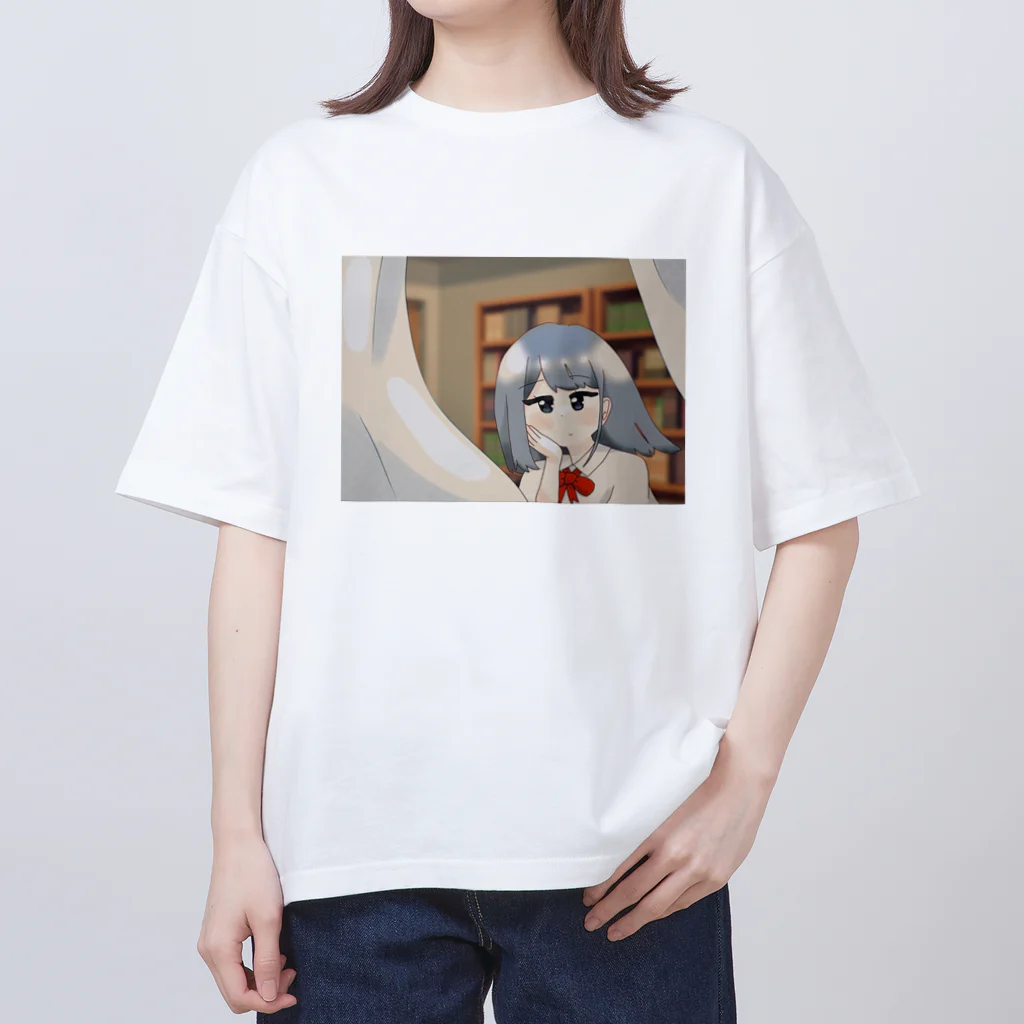 Ruluの窓際少女 オーバーサイズTシャツ