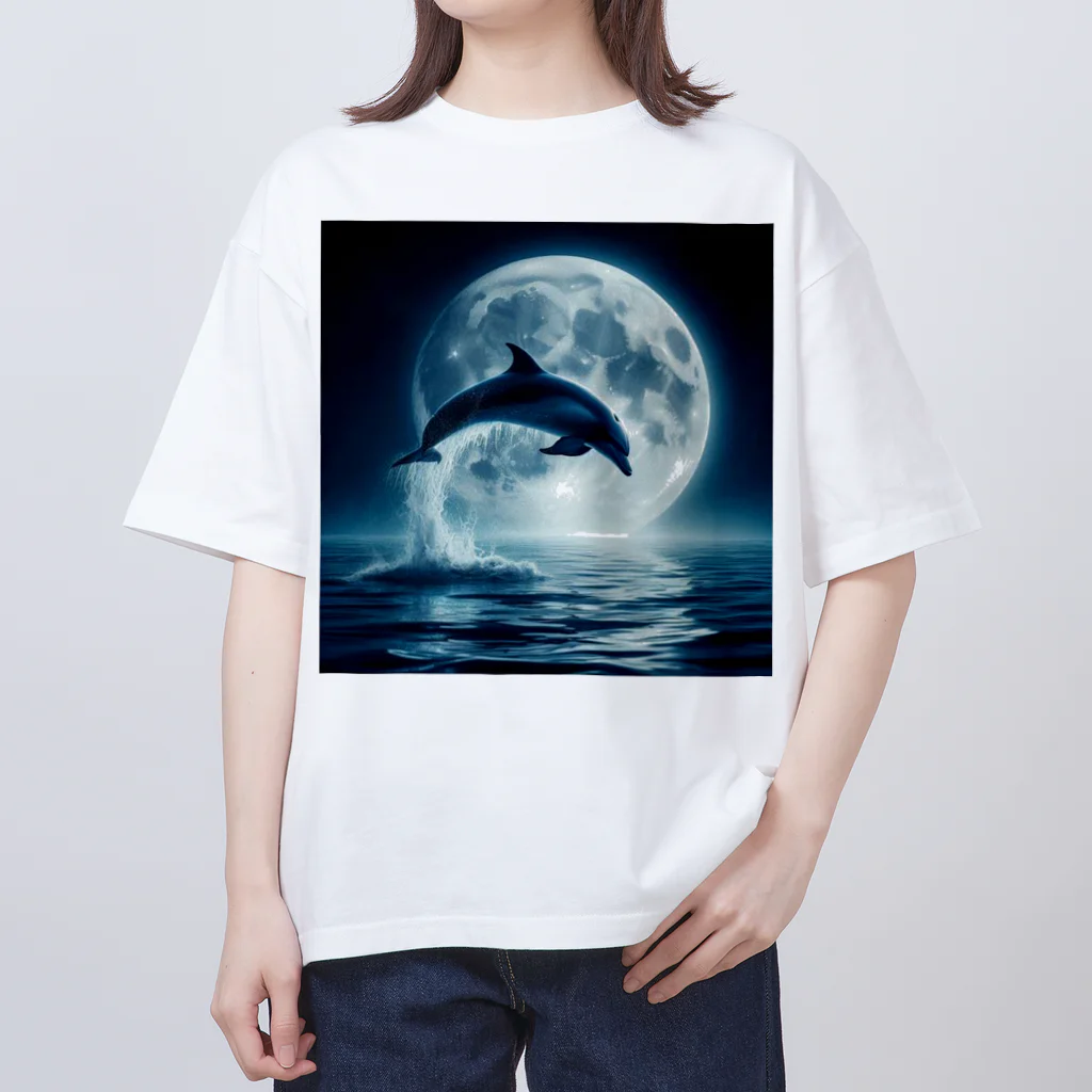 春薫杜のドルフィン Oversized T-Shirt