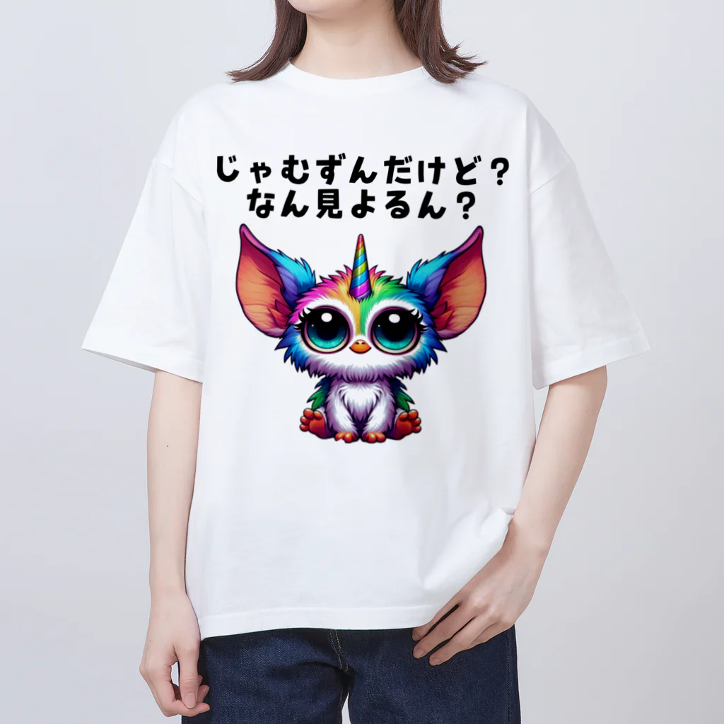 GizmonJamStarのリア オーバーサイズTシャツ