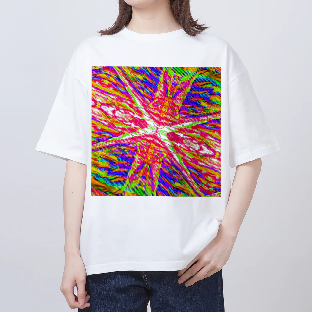 egg Artworks & the cocaine's pixの四門 オーバーサイズTシャツ