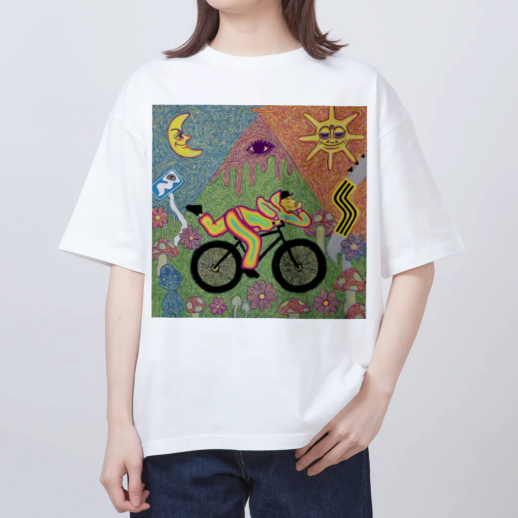 Psychedelic Works🌈🧠のhoffman bmx Oversized T-Shirt