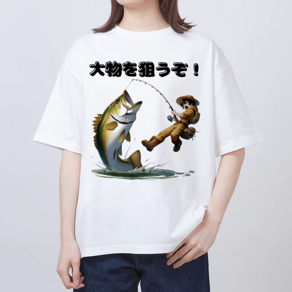 チェリモヤの釣り好き 01 オーバーサイズTシャツ