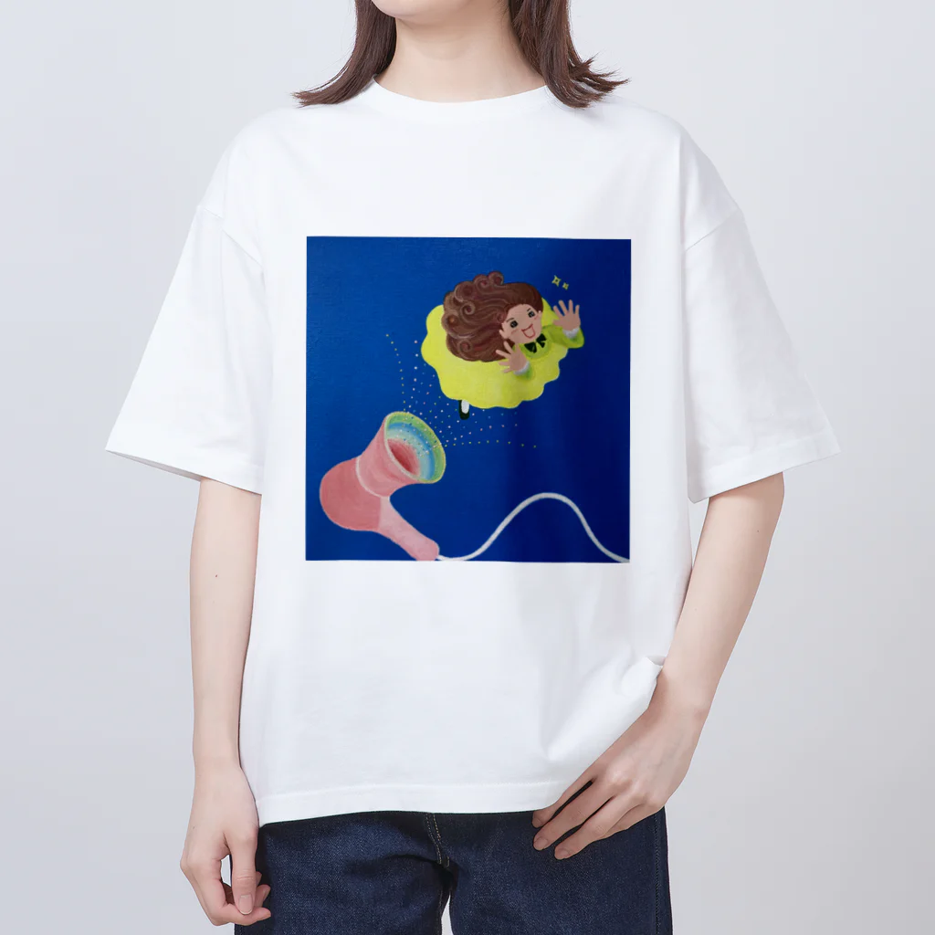 KYOKO-ARTのキュートガール オーバーサイズTシャツ