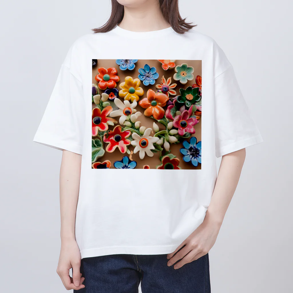 HOSHI-TANEKO🌠の🌺かわいいアクセサリーたち✨ オーバーサイズTシャツ