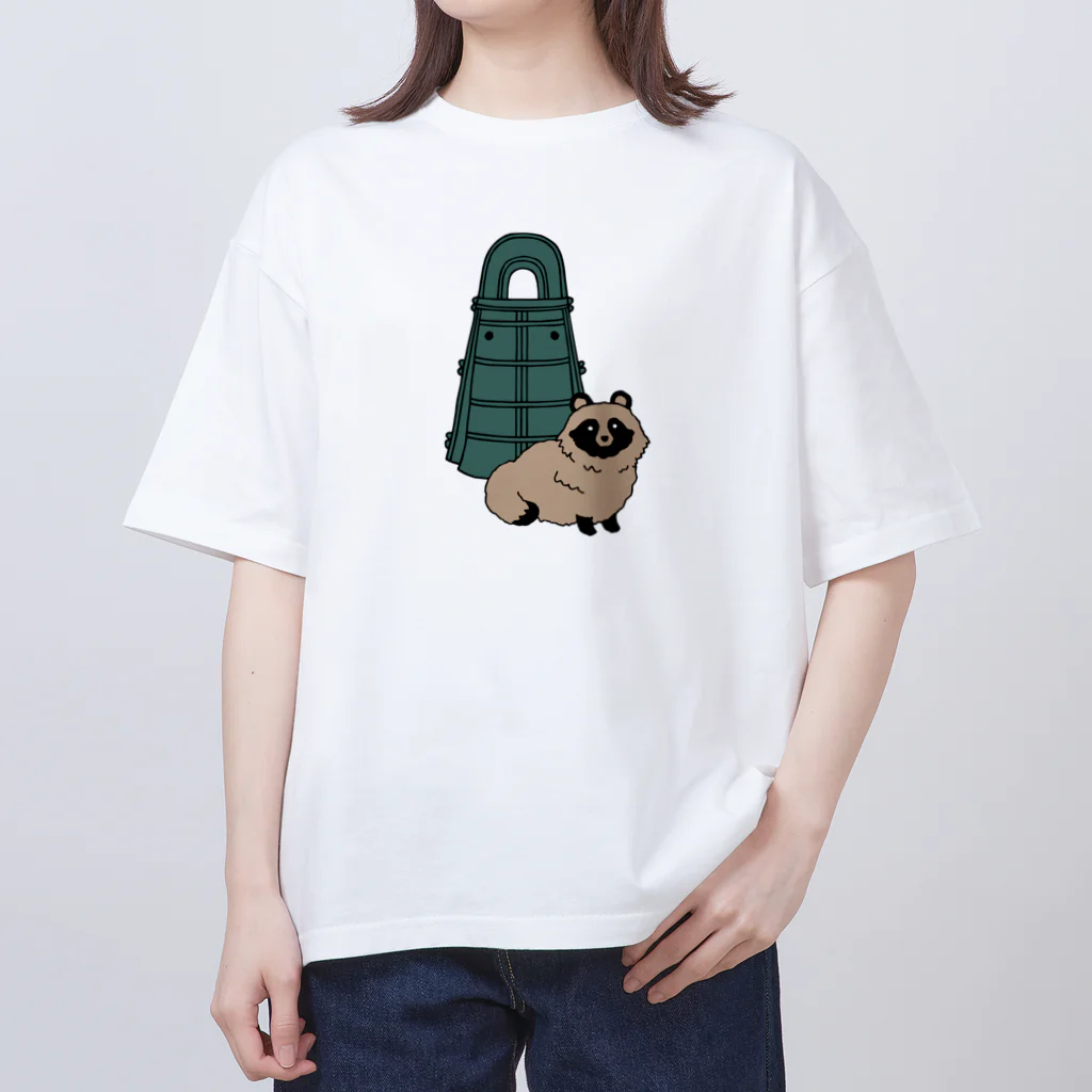 tanuki_msの銅鐸とタヌキ オーバーサイズTシャツ