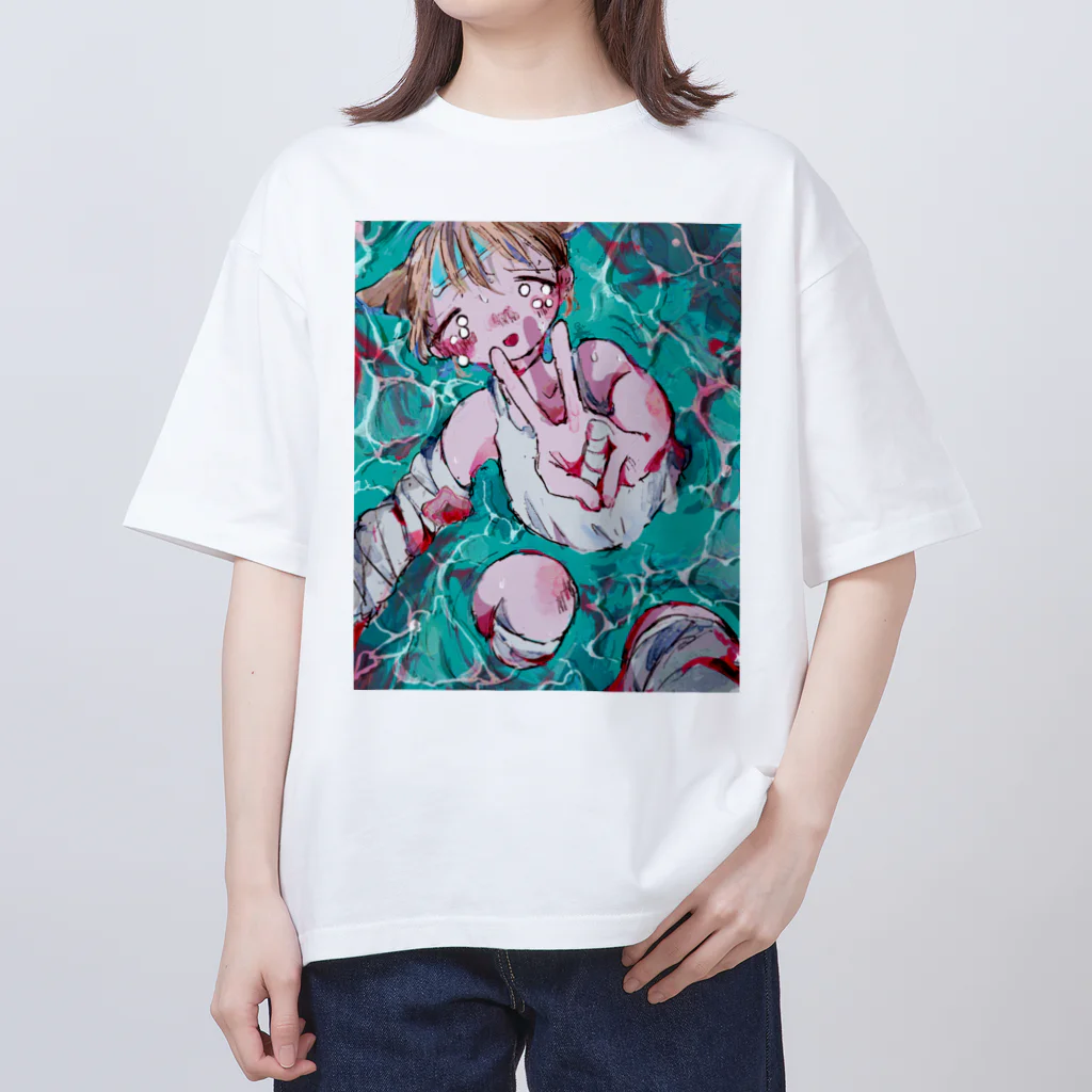 遠藤葉月の自信作のプール Oversized T-Shirt