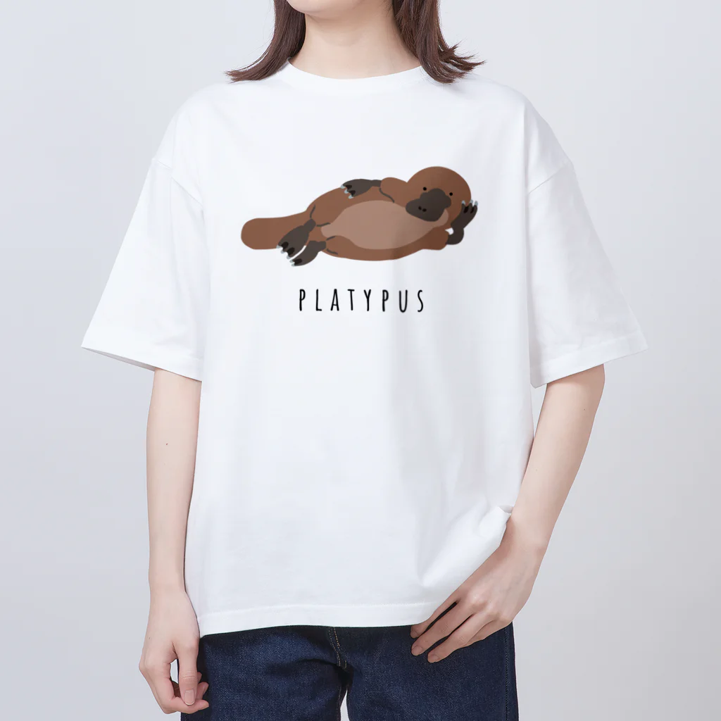 SAKUMA RECORDSの涅槃ニルヴァーナなカモノハシ オーバーサイズTシャツ