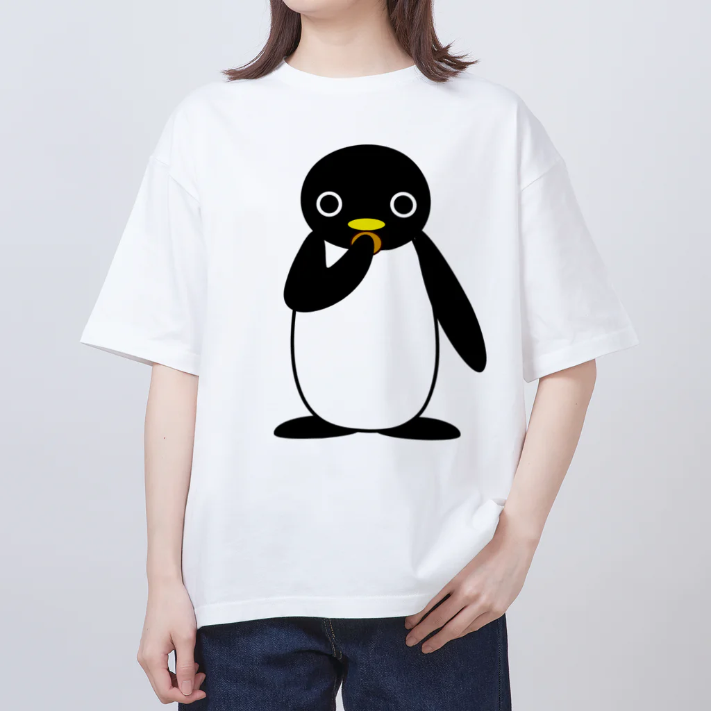 みすづの食いしん坊なペンギン Oversized T-Shirt