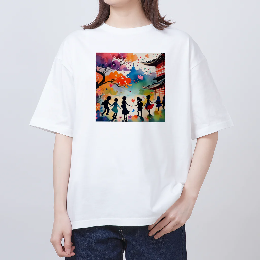 uemurachizzの桃源郷の遊び場 オーバーサイズTシャツ